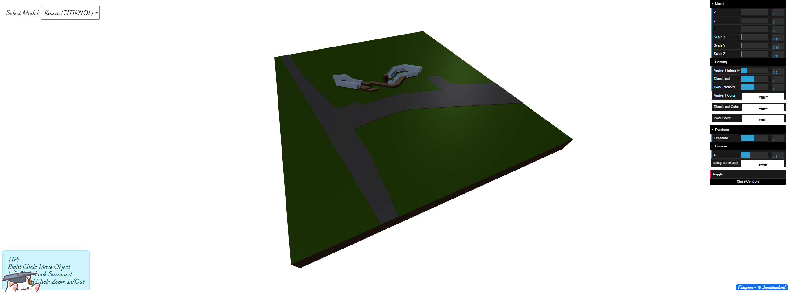 Three.js Render Test